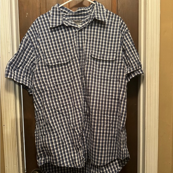Men’s Short Sleeve XXL Striped Button Down Spring Mercer Shirt - Picture 1 of 8
